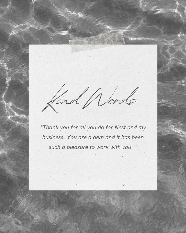 Happy client testimonial