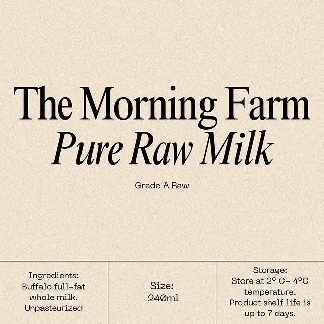 The Morning Farm Milk